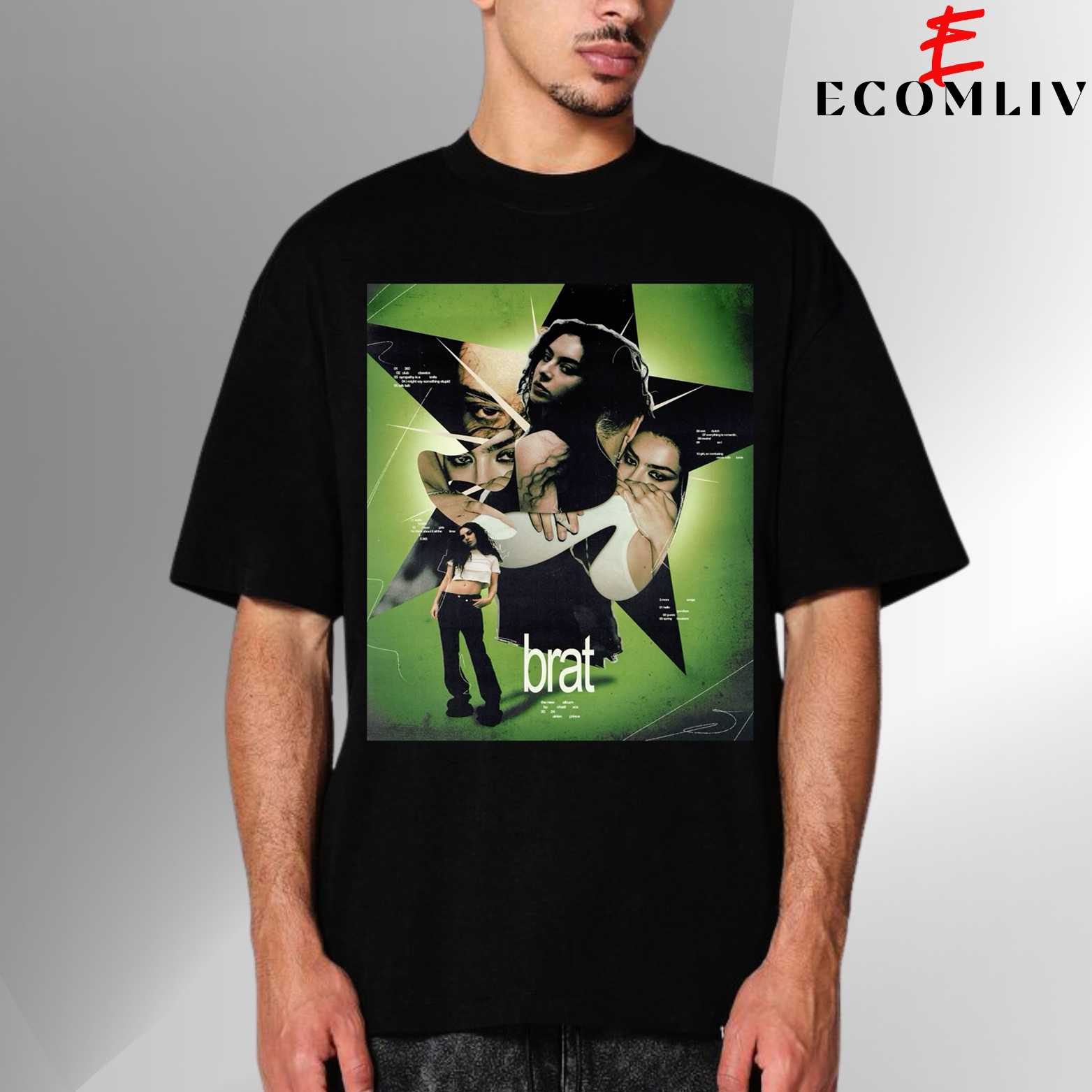 Charli Xcx Unisex T Shirt, Crash Album Pop Tee